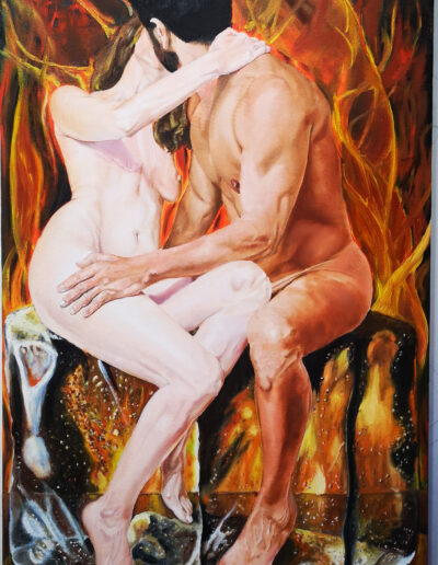 Exposición de pintura CANCAN. JOSÉ BENACHES del 9 al 25 de enero 2025, en OCCO Art Gallery, Calle Espalter, 13 – Madrid.