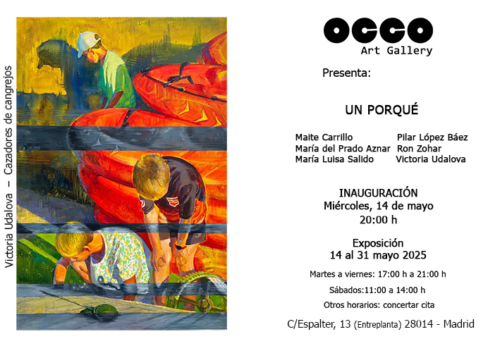 Exposicion-UN-PORQUÉ-692 OCCO Art Gallery exposición colectiva de pintura y escultura en Madrid.