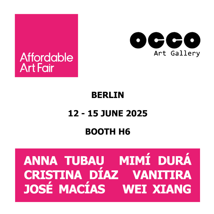 OCCO Art Gallery participa en la feria Affordable Art Fair Amsterdam del 1 al 5 de noviembre de 2023.