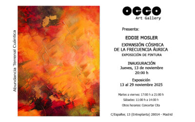 Eddie Mosler, Exposición EXPANSIÓN CÓSMICA DE LA FRECUENCIA AÚRICA