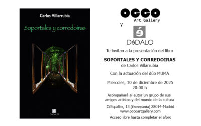 Presentación del libro Soportales y corredoiras de Carlos Villarrubia