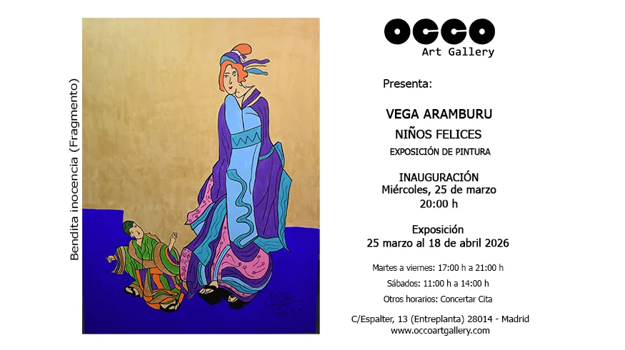 Vega Uramburu, exposición NIÑOS FELICES