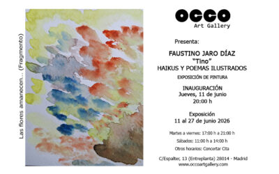 Faustino Jaro Díaz, exposición HAIKUS Y POEMAS ILUSTRADOS