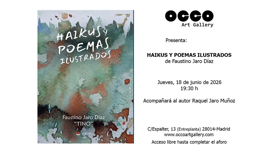 Presentación del libro Haikus y Poemas Ilustrados de Faustino Jaro Díaz